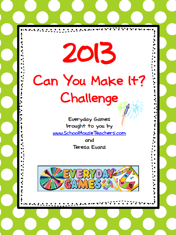 2013 Can You Make It Challenge
