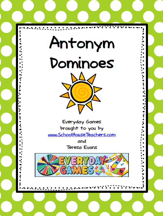 Antonym Dominoes