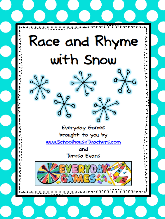 Race and Rhyme with Snow