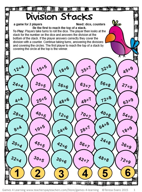 Division Stacks - SchoolhouseTeachers.com