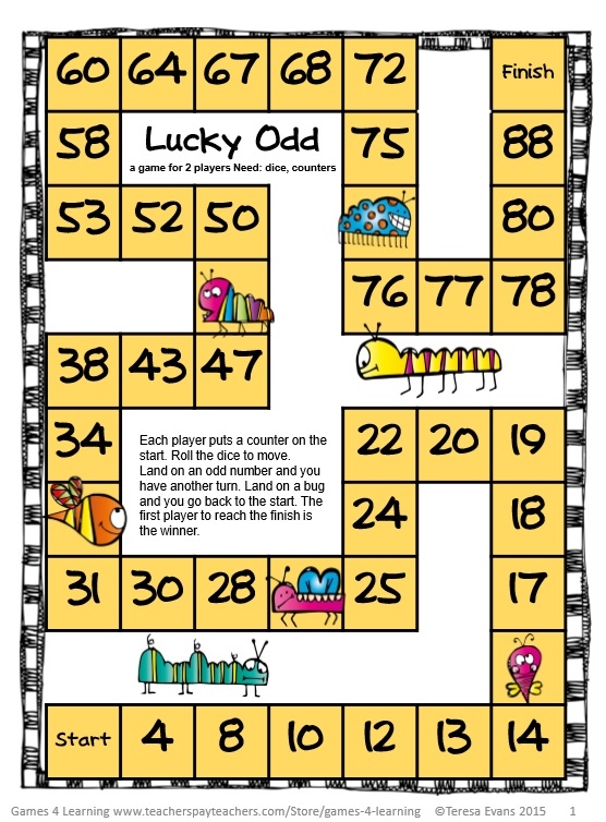 Odd Numbers - SchoolhouseTeachers.com