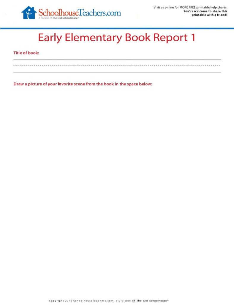 Help Charts - Blog - Book Report Pages 1 Image 3-24-26