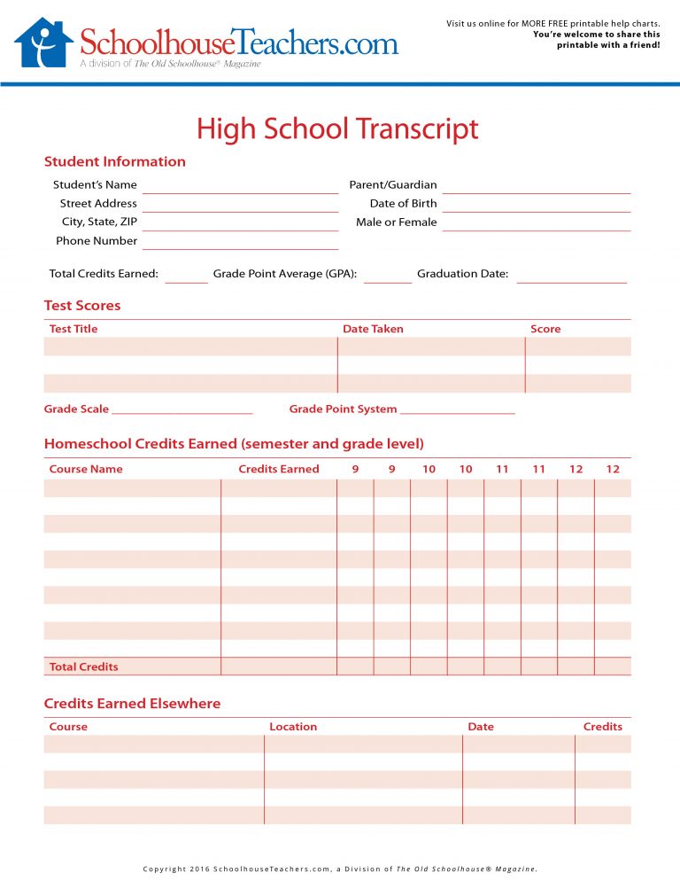 High School/College Prep Worksheets - SchoolhouseTeachers.com