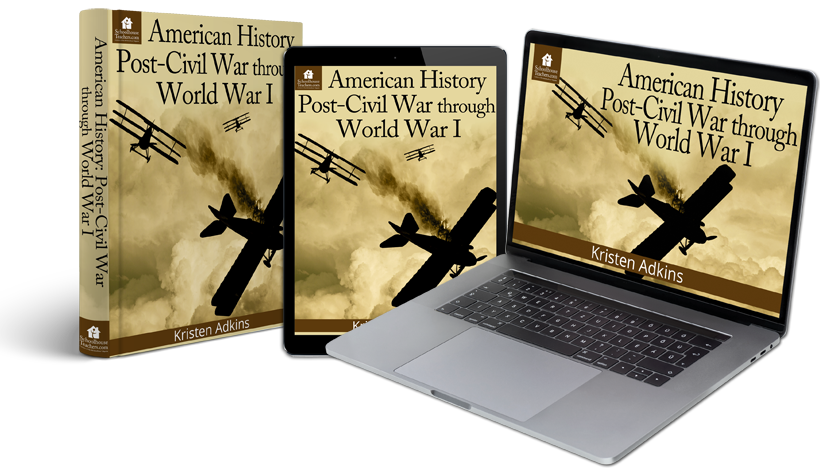 American History Post Civil War to WWI Homeschool History