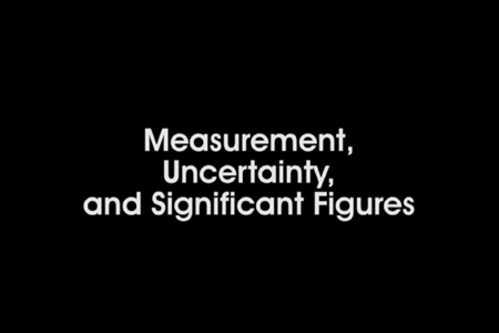 Advanced Chemistry: Measurement, Uncertainty...