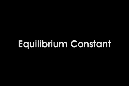 Advanced Chemistry: Equilibrium Constant