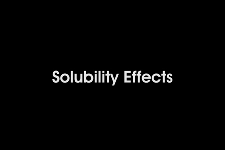 Advanced Chemistry: Solubility Effects