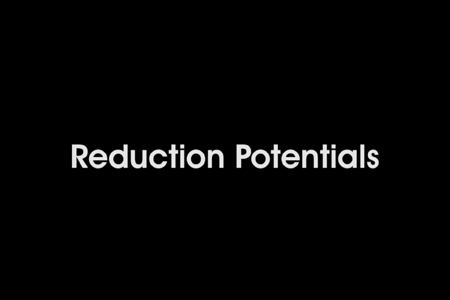 Advanced Chemistry: Reduction Potentials