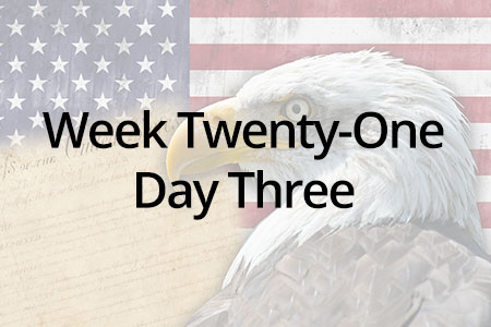 American History for Beginners Week Twenty-One Day Three