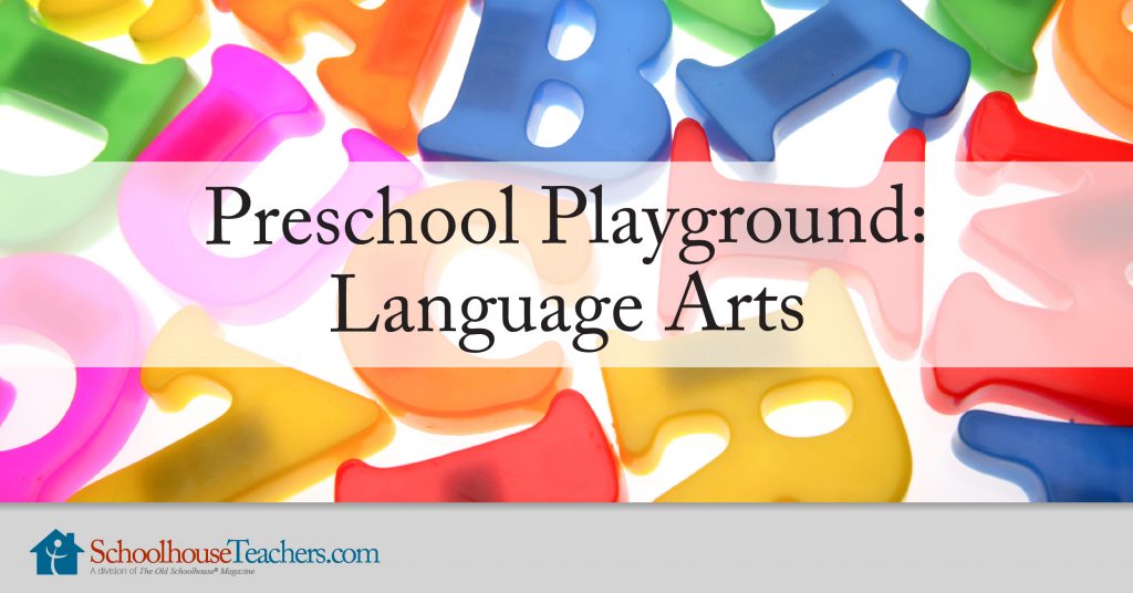 Preschool Playground Homeschool Language Arts Course